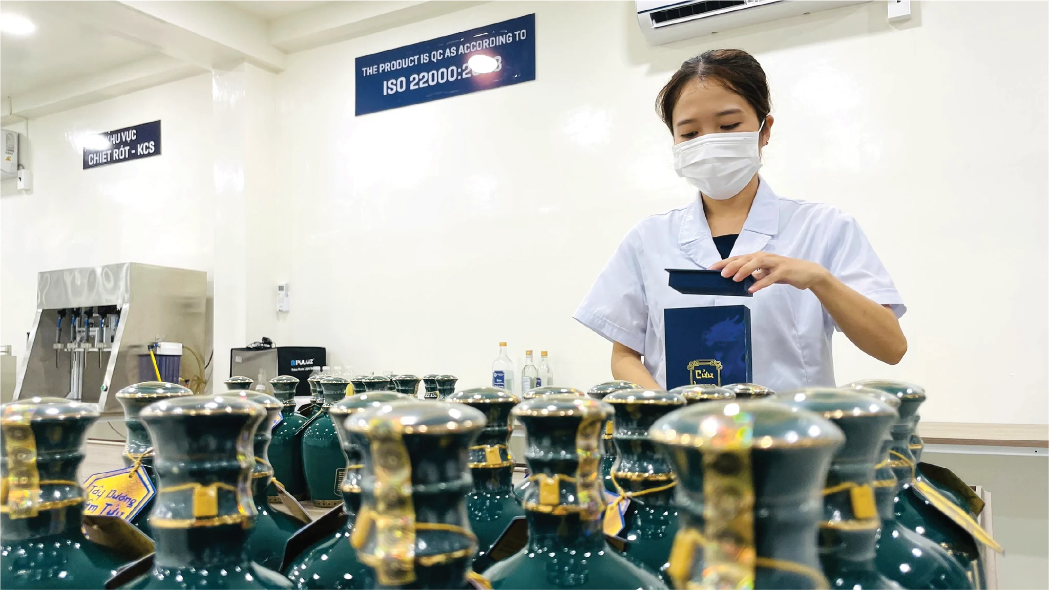 Kiểm định dán tem truy xuất
