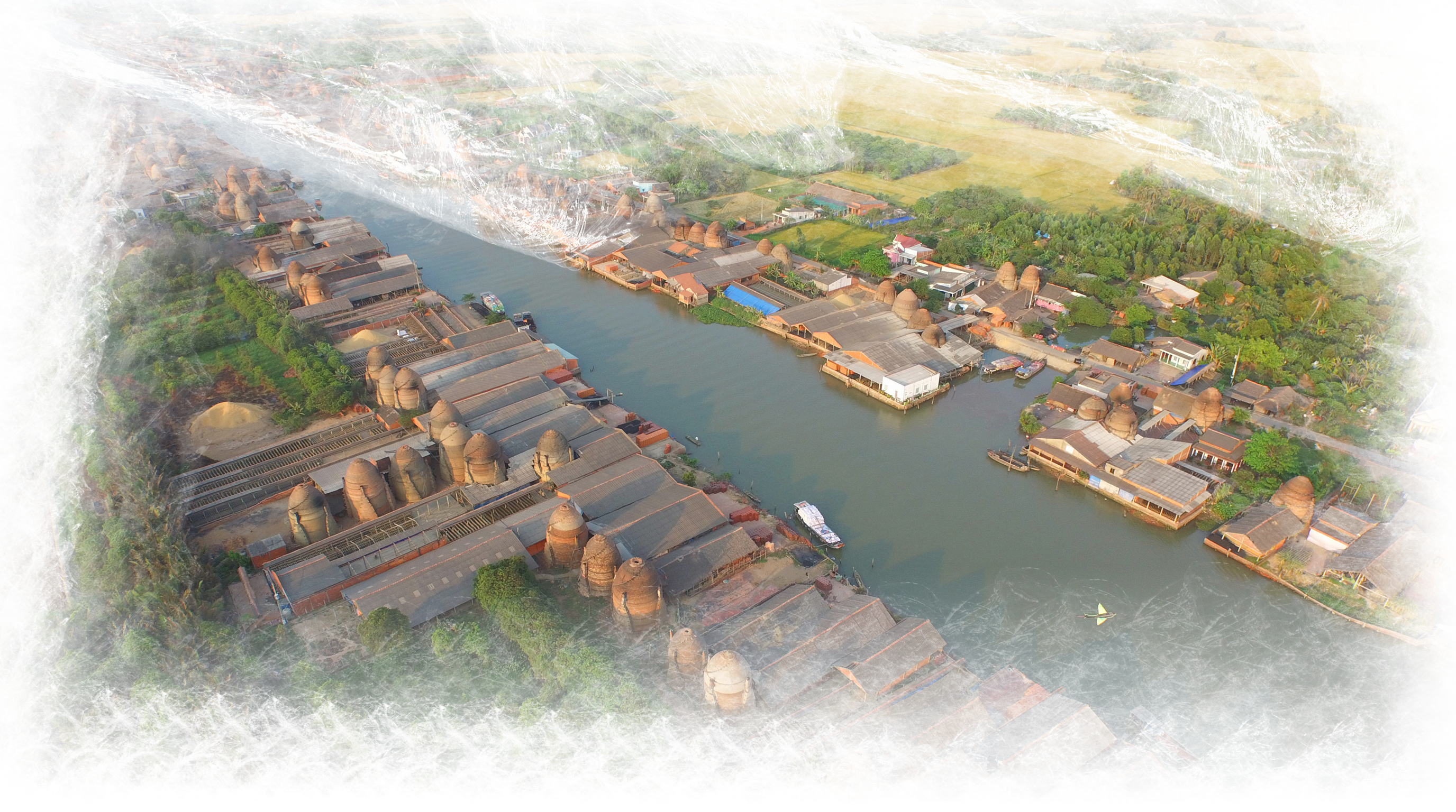 Toàn cảnh Somo Farm Cửu Long bên dòng sông Mang Thít