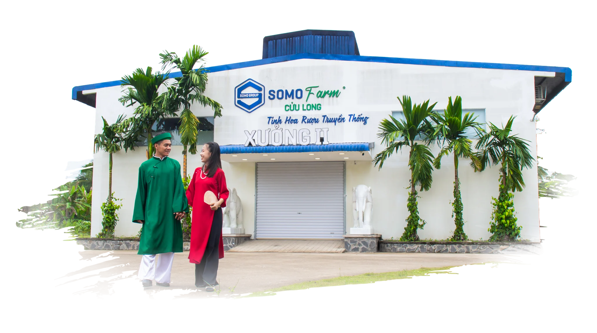 Xưởng sản xuất Rượu Cửu Long tại Somo Farm Cửu Long